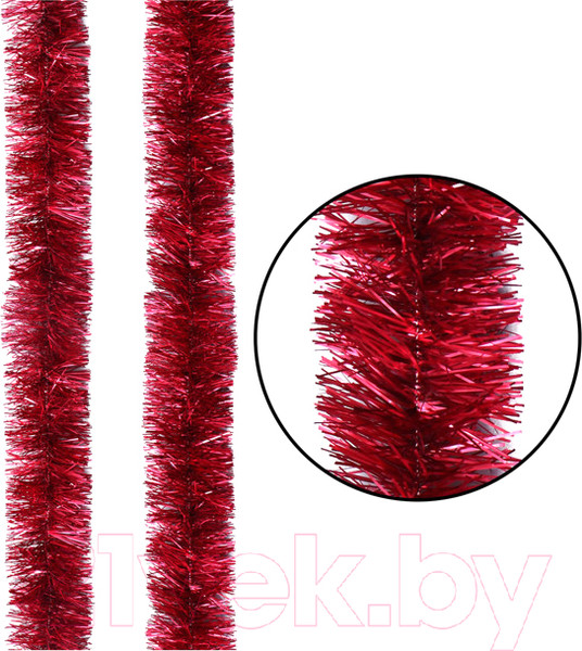 Изображение товара Мишура Волшебная страна Краса / 007733 (красный)