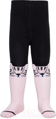Изображение товара Колготки детские Conte Kids Tip-Top 572 (р.104-110, черный/светло-розовый)