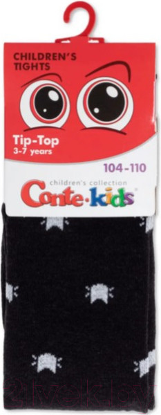 Изображение товара Колготки детские Conte Kids Tip-Top 567 (р.92-98, черный)