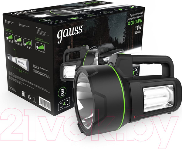 Изображение товара Фонарь Gauss GFL602