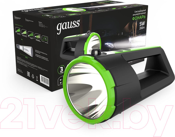 Изображение товара Фонарь Gauss GFL701