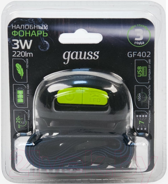 Изображение товара Фонарь Gauss GFL402