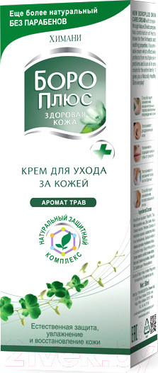 Изображение товара Крем для тела Боро Плюс Healthy Skin Care Cream Herbal Bouquet (25г, зеленый)
