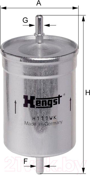 Изображение товара Топливный фильтр Hengst H111WK