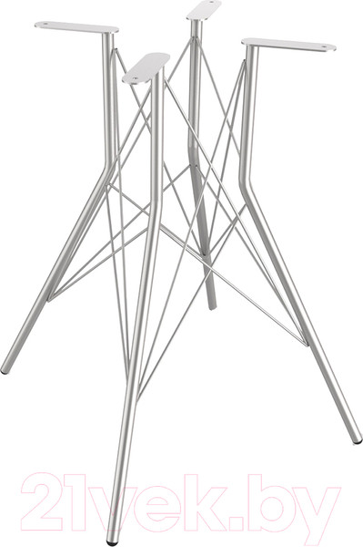 Изображение товара Подстолье Sheffilton SHT-TU2-1 (хром/лак)