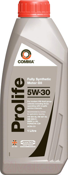 Изображение товара Моторное масло Comma Prolife 5W30 / PRO1L (1л)