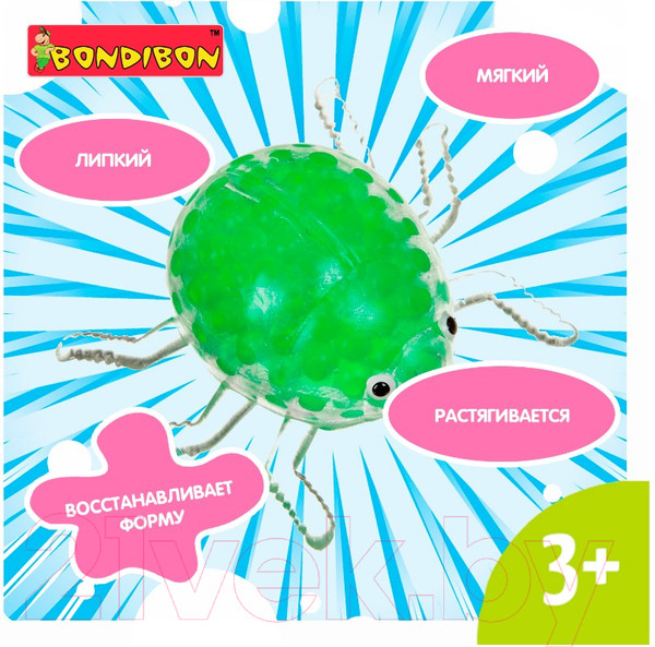 Изображение товара Сквиш Bondibon Чудики Мялка Паук / ВВ3795
