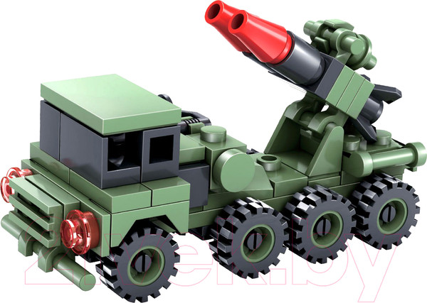 Изображение товара Конструктор Bondibon Военный Десант, Ракетница / ВВ3674