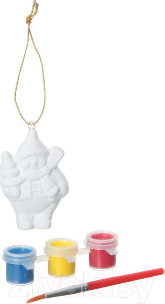 Изображение товара Набор для творчества Bondibon Елочные украшения. На карте Пингвин / ВВ1404