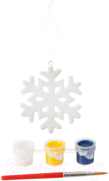 Изображение товара Набор для творчества Bondibon Елочные украшения. Снежинка / ВВ1659
