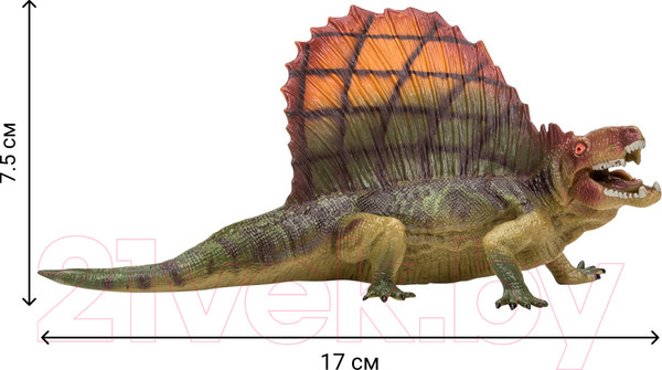 Изображение товара Набор фигурок коллекционных Masai Mara Динозавры и драконы для детей. Мир динозавров / MM206-024