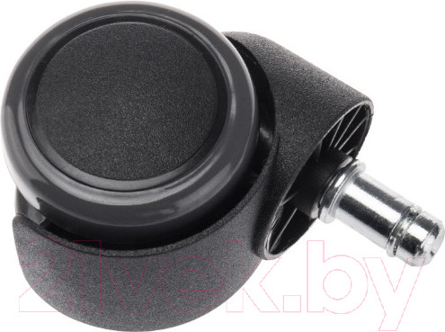 Изображение товара Комплект колес мебельных Brabix для кресла d11 5 шт / 532009 (прорезиненный/черный)