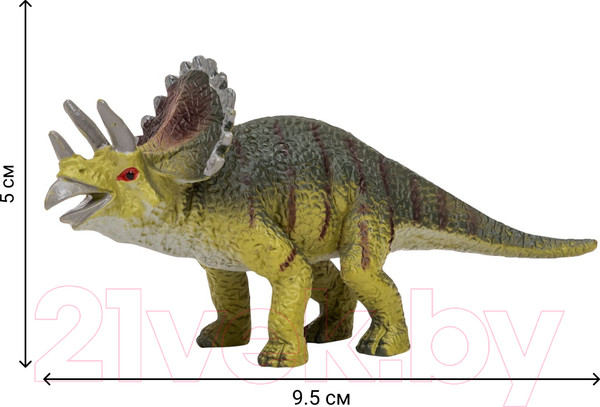 Изображение товара Набор фигурок коллекционных Masai Mara Динозавры и драконы для детей. Мир динозавров / MM206-015