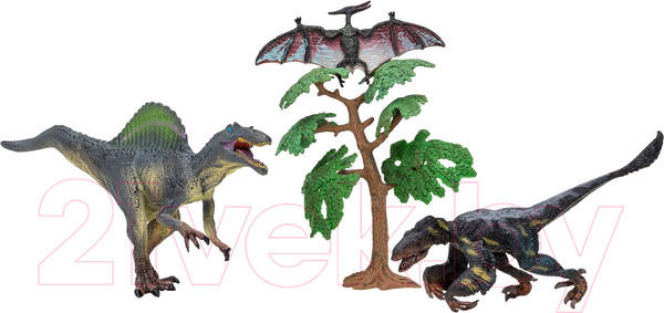 Изображение товара Набор фигурок коллекционных Masai Mara Динозавры и драконы для детей. Мир динозавров / MM206-019