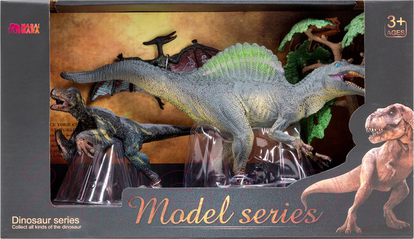 Изображение товара Набор фигурок коллекционных Masai Mara Динозавры и драконы для детей. Мир динозавров / MM206-019