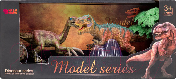 Изображение товара Набор фигурок коллекционных Masai Mara Динозавры и драконы для детей. Мир динозавров / MM206-018