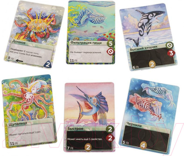 Изображение товара Настольная игра Правильные Игры Океаны / 13-03-05