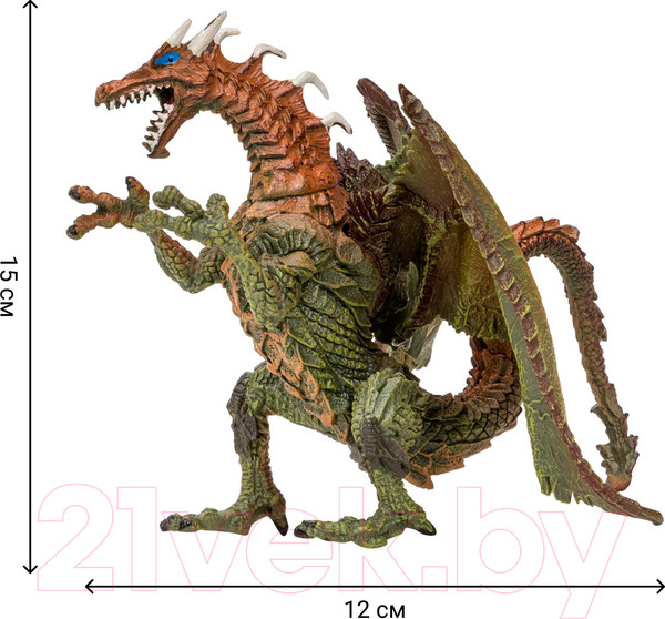 Изображение товара Набор фигурок коллекционных Masai Mara Динозавры и драконы для детей. Мир драконов / MM207-003