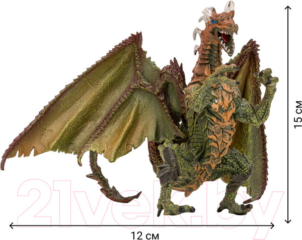 Изображение товара Набор фигурок коллекционных Masai Mara Динозавры и драконы для детей. Мир драконов / MM207-003