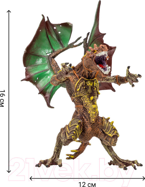 Изображение товара Набор фигурок коллекционных Masai Mara Динозавры и драконы для детей. Мир драконов / MM207-003