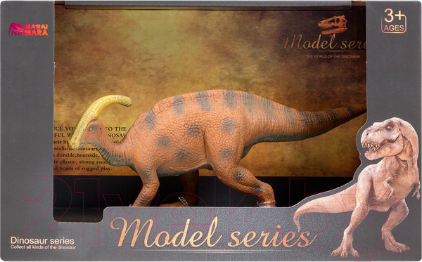 Изображение товара Фигурка коллекционная Masai Mara Мир динозавров. Паразауролоф / MM206-012