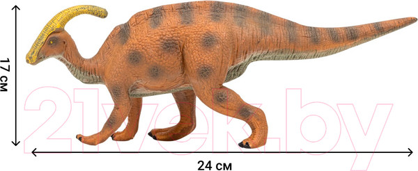 Изображение товара Фигурка коллекционная Masai Mara Мир динозавров. Паразауролоф / MM206-012