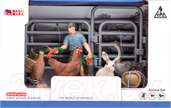 Изображение товара Игровой набор Masai Mara На ферме / ММ205-005
