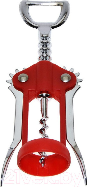 Изображение товара Штопор для вина Мультидом Z13-46 (красный)