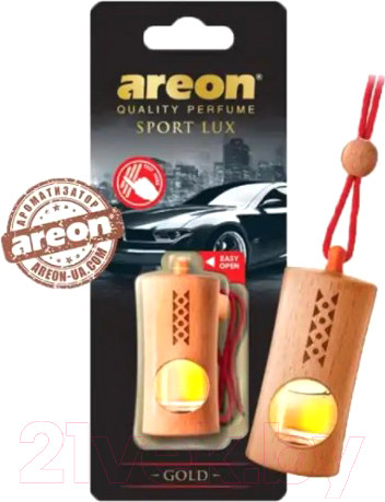 Изображение товара Ароматизатор автомобильный Areon Fresco Sport Lux Gold / ARE-FGL01