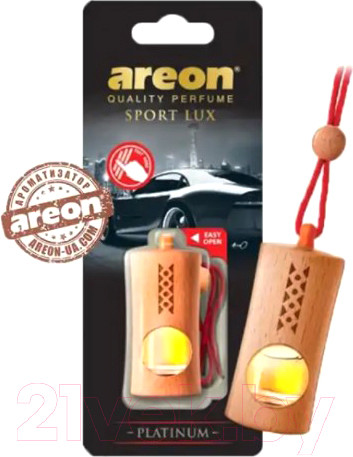 Изображение товара Ароматизатор автомобильный Areon Fresco Sport Lux Platinum / ARE-FGL03