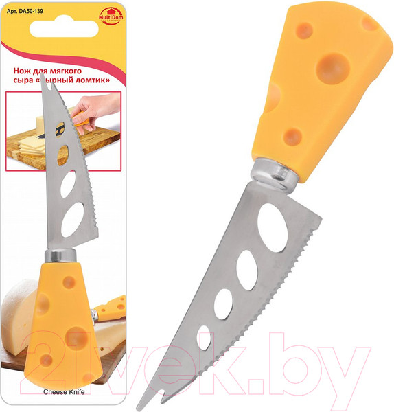 Изображение товара Нож Мультидом Сырный ломтик DA50-139