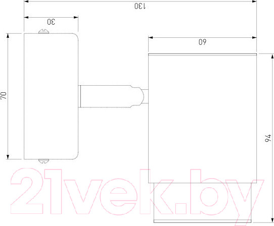 Изображение товара Спот Евросвет Morgan 20124/1 (черный)