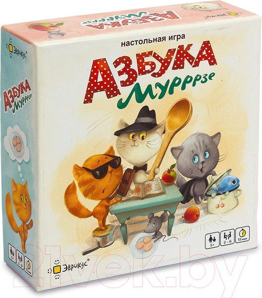 Изображение товара Настольная игра Эврикус Азбука Мурррзе / BG-17079