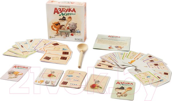 Изображение товара Настольная игра Эврикус Азбука Мурррзе / BG-17079