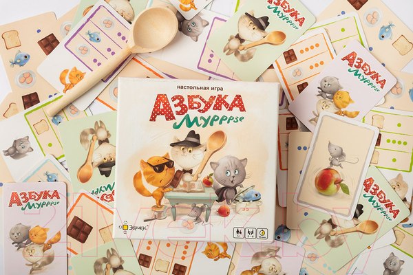 Изображение товара Настольная игра Эврикус Азбука Мурррзе / BG-17079