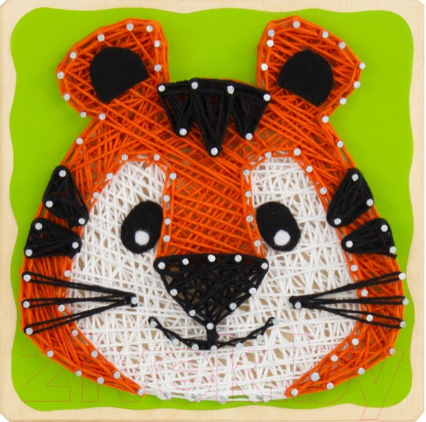 Изображение товара Набор для творчества «изонить» Woody Тигр / 03403