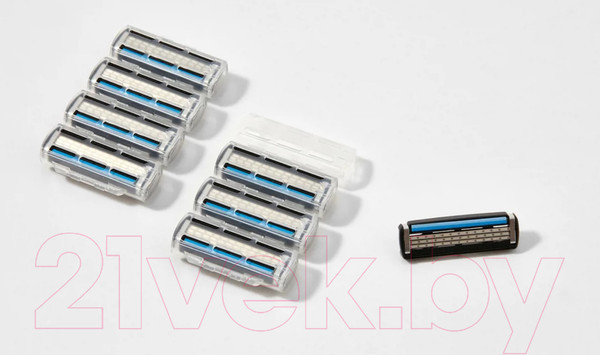 Изображение товара Набор сменных кассет Bic Flex 3 Hybrid (8шт)