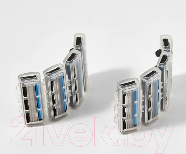 Изображение товара Набор сменных кассет Bic Flex 3 Hybrid (8шт)