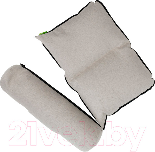 Изображение товара Подушка для сна Like Yoga 28-20 55x38/48x12x12 2в1 (с валиком)