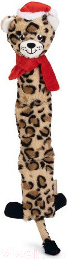 Изображение товара Игрушка для собак Beeztees Рождественская леопард / 2400013 (желтый/черный)