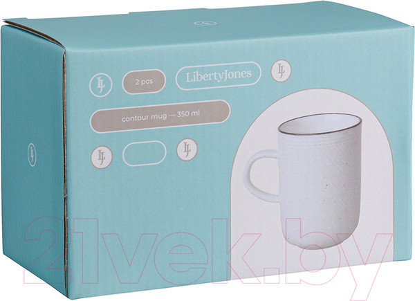 Изображение товара Набор кружек Liberty Jones Contour / LJ_RI_MU350 (2шт)