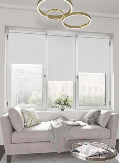 Изображение товара Рулонная штора LEGRAND Мозаика 140x175 / 58 068 736 (белый)