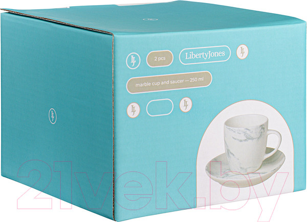 Изображение товара Набор для чая/кофе Liberty Jones Marble / LJ_RM_CU250