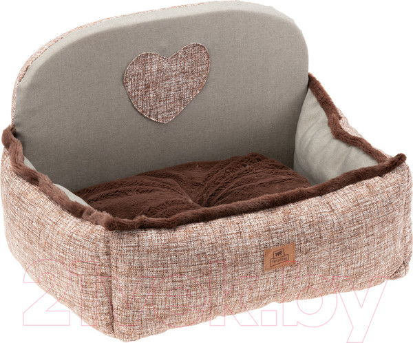 Изображение товара Лежанка для животных Ferplast Angel / 82265099 (меланж коричневый)