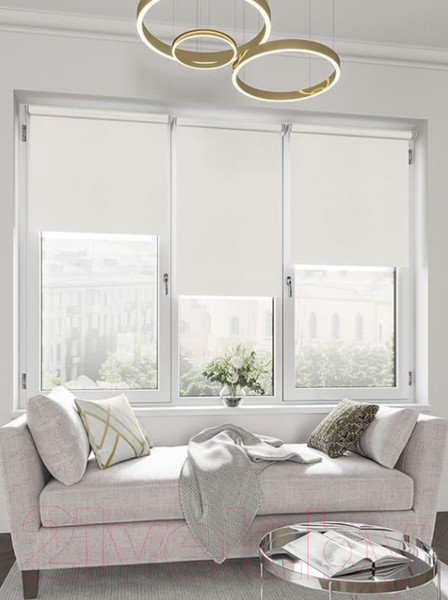 Изображение товара Рулонная штора LEGRAND Бриз 140x175 / 58 076 128 (снежно-белый)