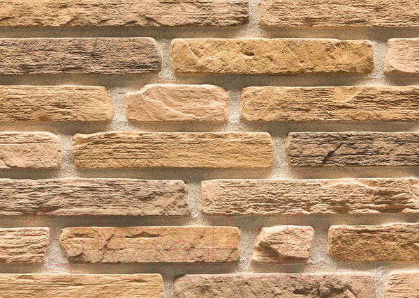 Изображение товара Декоративный камень бетонный Феодал Кирпич тосканский 17.15.Р