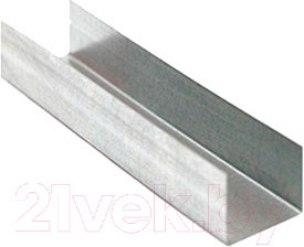 Изображение товара Профили для гипсокартона Wunder ПН(UW) 50х40х0.6х3000мм (направляющий)