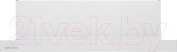 Изображение товара Вытяжка телескопическая Krona Vendy 600 / КА-00002358 (белый)