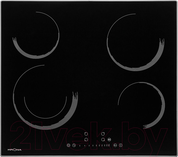 Изображение товара Электрическая варочная панель Krona Orsa 60 BL/S / КА-00002731