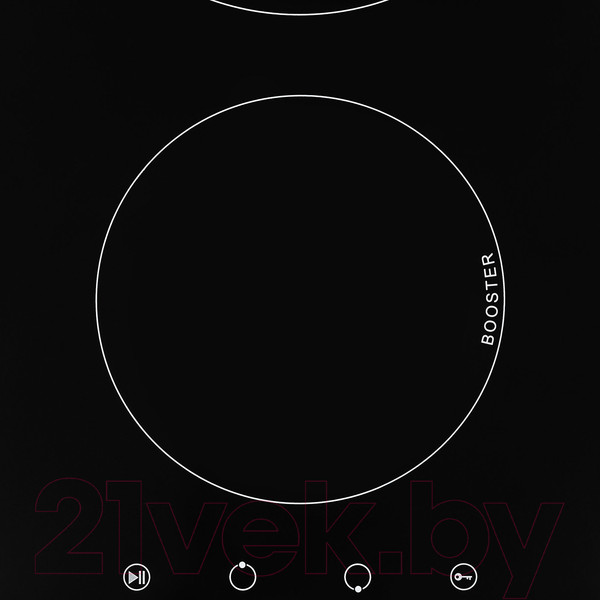 Изображение товара Индукционная варочная панель Krona Forte 30 BL / КА-00002591